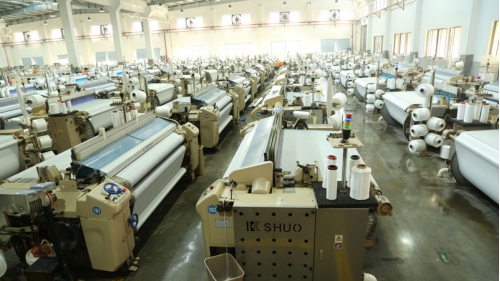 噴水織布現(xiàn)場